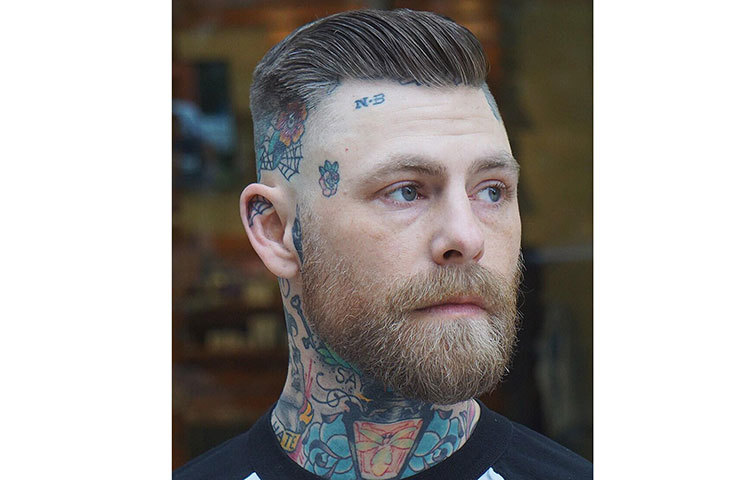 স্লিক ব্যাক ফর শর্ট হেয়ার।