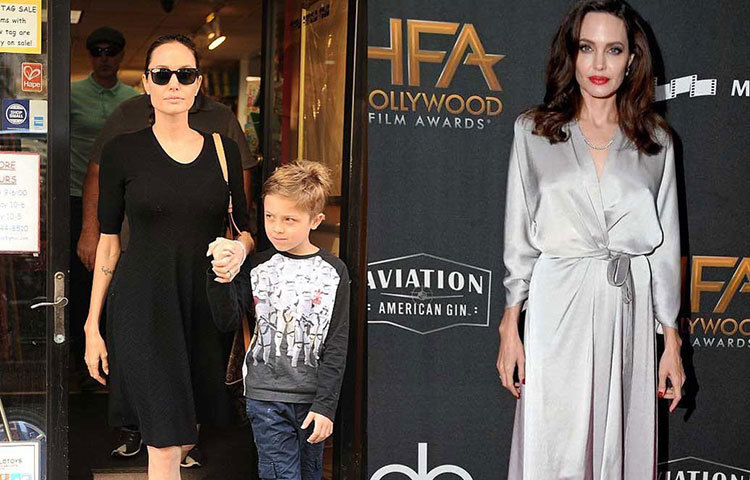 অ্যাঞ্জেলিনা জোলি শুরু থেকেই ব্যতিক্রমী অ্যাঞ্জেলিনা। নম্বইয়ের দশকে লাগাম ছাড়া ভাবমূর্তি গড়ে উঠেছিল তার। তবে এখন অনেক পরিণত। মেকআপ করা প্রায় ছেড়েই দিয়েছেন। বিশেষ করে ছয় সন্তানকে নিয়ে যখন ঘুরতে বেরোন। তবে তাতেও মোহময়ী তিনি।