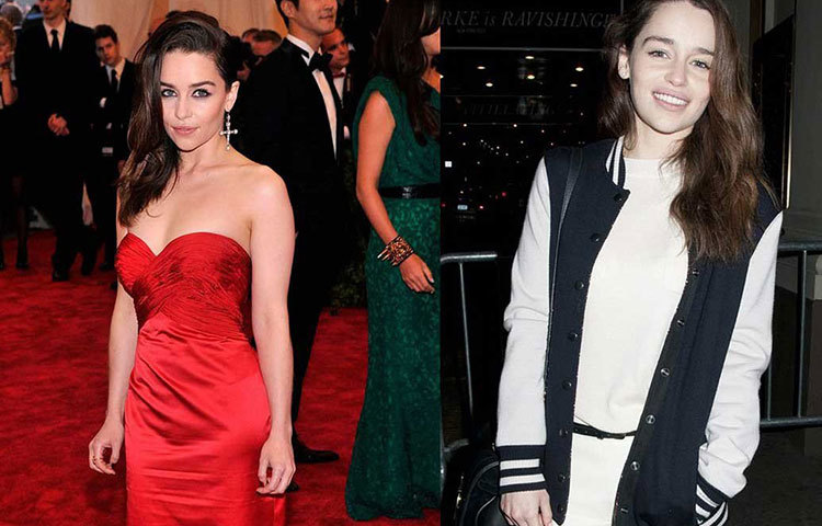 এমেলিয়া ক্লার্ক ‘গেম অফ থ্রোনস’-এর সৌজন্যে ঘরে ঘরে পরিচিত এমেলিয়া। মেকআপ একেবারেই পছন্দ করেন না। বেশির ভাগ সময় স্রেফ কাজল, লিপস্টিকেই ধরা দেন।