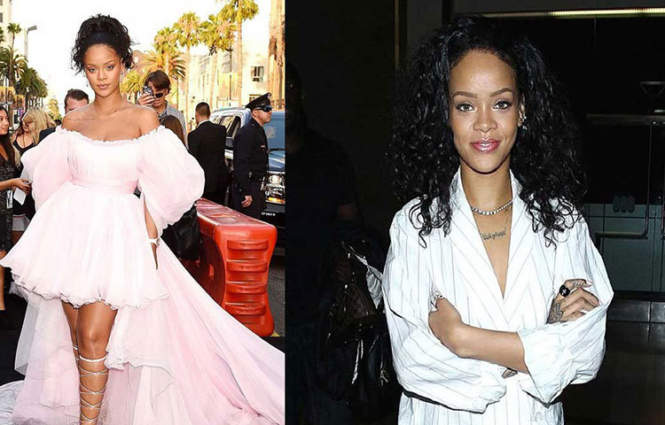 রিহানা ন্যাচরাল লুকই পছন্দ গায়িকা রিহানার। বিভিন্ন অনুষ্ঠানে বিচিত্র পোশাকে হাজির হন তিনি। তবে মেকআপ থাকে সামান্যই। শুধু লিপস্টিকটাই যা ছাড়তে পারেন না।