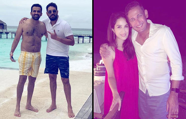 আসন্ন বিশ্বকাপে খেলার জন্য প্রস্তুতি নিচ্ছেন যুব রাজ। তার মাঝেই এমন আনন্দ উৎসাহ।