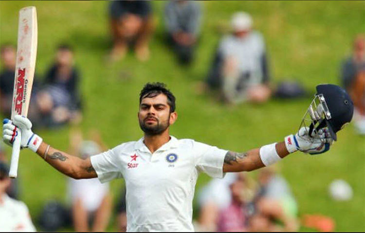 ক্যাপ্টেন হিসাবে বিরাটের প্রথম টেস্ট অস্ট্রেলিয়ার বিরুদ্ধে। অ্যাডিলেড ওভালে পর পর দু’টি ইনিংসে বিরাটের রান ছিল ১১৫ ও ১৪১। ‘ক্যাপ্টেন ফিয়ারলেস’ নামটা তখন থেকেই পেয়েছেন বিরাট।