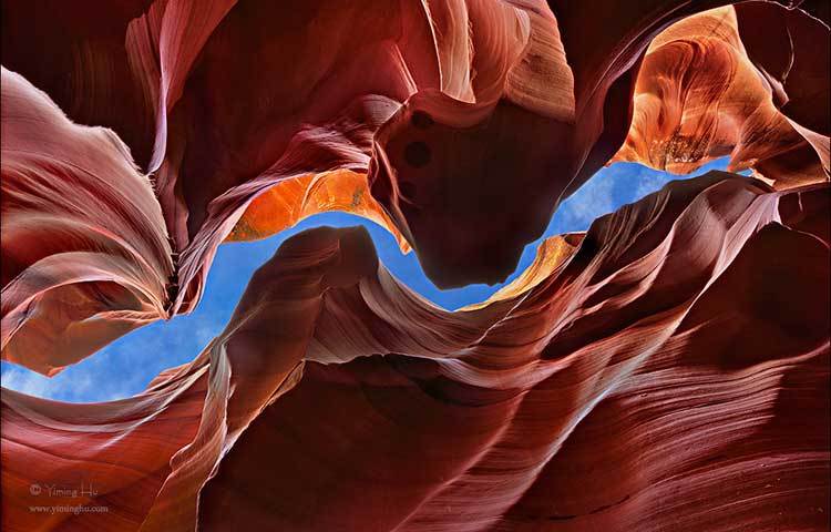 যুক্তরাষ্ট্রের অ্যান্টিলোপ ক্যানিয়ন। দেখলেই সতিই চোখ জুড়িয়ে যায়।