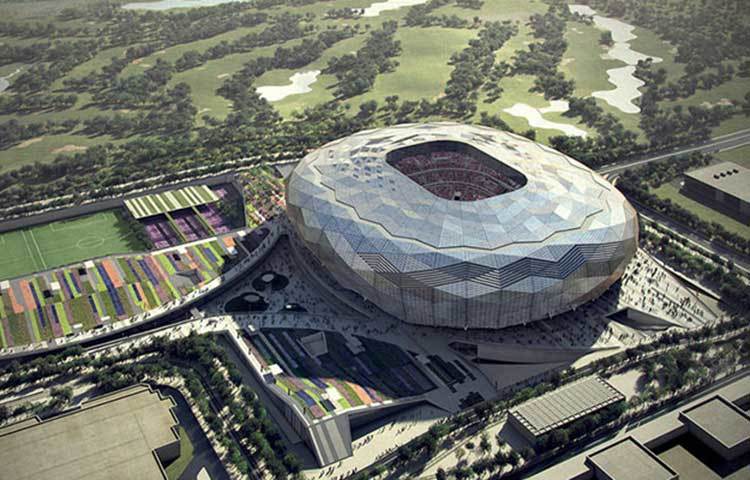 এডুকেশন সিটি স্টেডিয়াম। এখানে কোয়ার্টার ফাইনালের ম্যাচ হবে।