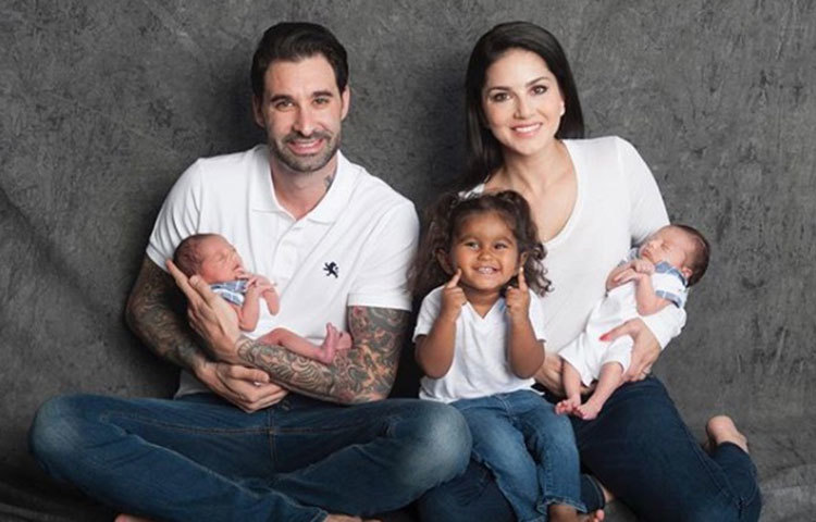 ডিজনিল্যান্ডে নিশার এক বছরের জন্মদিন পালনের পর সানি এবং ড্যানিয়েলের জীবনে আসে নোয়া এবং এশার নামে আরও দুই সন্তান। নোয়া, এশার এবং নিশাকে নিয়ে ড্যানিয়েল এবং তার জীবন এবার পরিপূর্ণ হয়েছে বলে জানান সানি।