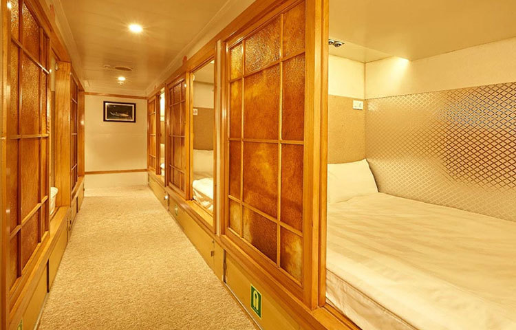 ক্রুজে যা যা রয়েছে— ৮ ধরনের রুম, ২টি রেস্তোরাঁ, ৫ রকমের আন্তর্জাতিক স্তরের কুইজিন, ৬টি বার, ৩টি ওপেন ডেক, লাউঞ্জ ও ডান্স-ফ্লোর, গ্র্যান্ড লবি, স্পা। জাহাজে বসেই জলকেলি করতে পারেন সাগরজলে।