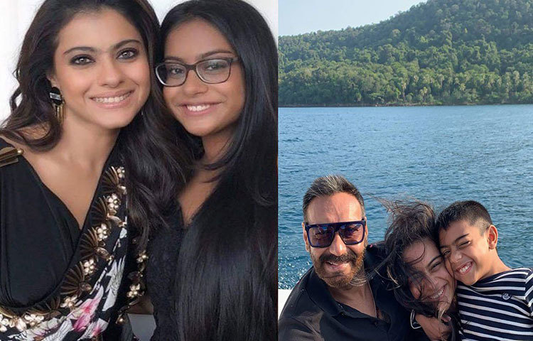 অজয় ও কাজলের মেয়ে নাইসা বই পড়েতে খুব পছন্দ করেন। মুম্বাইয়ের নামী আন্তর্জাতিক স্কুলের প্রাক্তন ছাত্রী নাইসা নাকি একদম তার মায়ের মতো। সে কথা বলেন কাজল নিজেই। এরপর নাইসা সিঙ্গাপুরে পড়তে যান। নাইসার ভাই যুগ পড়াশোনা করছে মুম্বাইয়ে। পড়াশোনার পাশাপাশি ভালবাসে ছবি তুলতে।