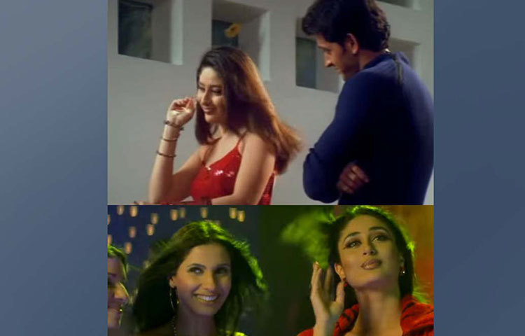 কারিনা কাপুর প্রমে যাওয়ার দৃশ্যে হাতে চুড়ি দেখা গেলেও পার্টিতে গিয়ে তার হাতে চুড়ির দেখা মেলেনি আর।