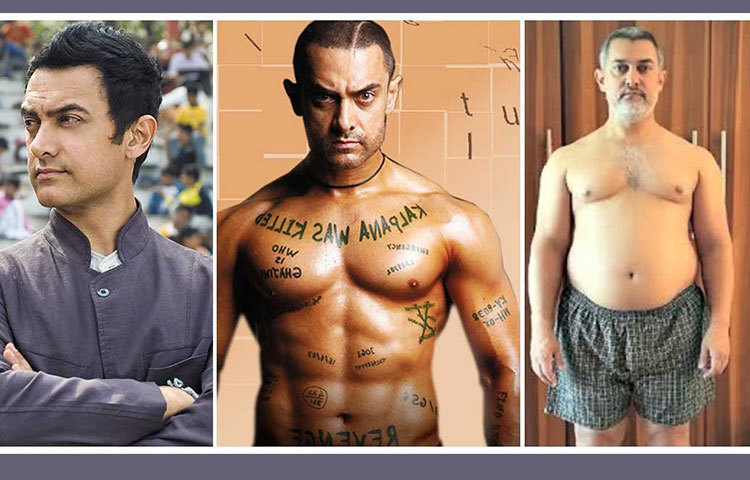 আমির খান: ‘তারে জমিন পর’-এর নিকুম্ভ স্যার থেকে ‘গজনি’র সেই মাসকুলার লুক। চমকে দিতে সর্বদাই তৈরি পারফেকশনিস্ট আমির। ‘দঙ্গল’-এর জন্য এই আমিরই প্রায় ৩০ কেজি ওজন বাড়িয়েছিলেন।