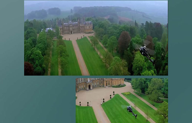 অমিতাভ বচ্চনের ‘রায়চন্দ ম্যানসন’ ভারতে বলে দাবি করা হয়েছে সিনেমায়। অবিশ্বাস্য বড় এই বাড়িটির সামনে বা চারপাশ দেখলেও বোঝা যাবে ভারতের প্রকৃতি এমন নয়। আসলে এ রকম বাড়ি ভারতের কোথাও নেই। এই বাড়িটি লন্ডনে।