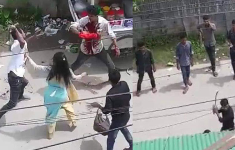 রিফাতকে কুপিয়ে হত্যার একটি ভিডিও সামাজিক যোগাযোগমাধ্যম ফেসবুকে ছড়িয়ে পড়লে তা ভাইরাল হয়ে যায়।