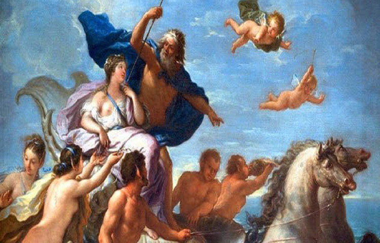 বহু মানুষের মতে অ্যাটলান্টিস নামটি আটলান্টিক মহাসাগরের নাম থেকে এসেছে। কিন্তু প্লেটোর লেখনী অনুযায়ী, গ্রিসের সমুদ্রের ভগবান পোসাইডনের প্রথম সন্তান অ্যাটলাসের নাম থেকে এই শহরের নামকরণ করা হয়।