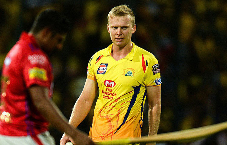 স্কট কুখেলাইন নামে এই ক্রিকেটার চেন্নাই সুপার কিংসের হয়ে আইপিএলে খেলছেন।