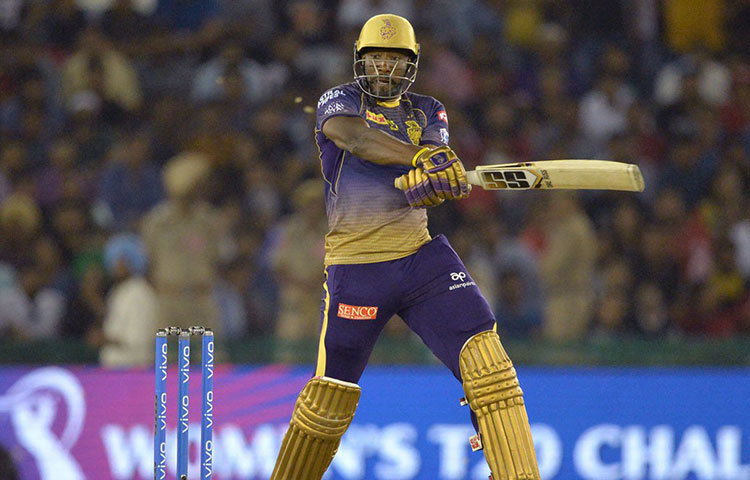 রাসেলের ব্যাট চলেনি। ১ বল খেলে শূন্য রানে ঘরে ফেরেন তিনি। মুম্বাইকে বড়সড় রানের টার্গেট দিতে ব্যর্থ হওয়ার পিছনে এটা একটা বড় কারণ।