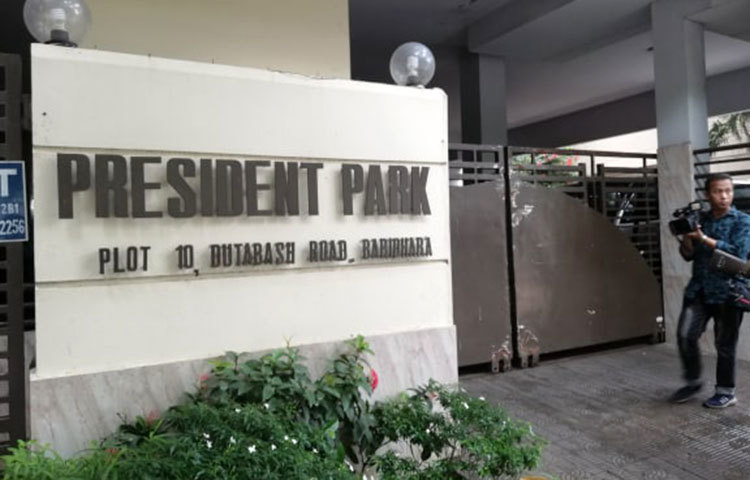 জীবনের দীর্ঘ সময় এরশাদ এই বাস ভবনে থেকেছেন। ছবি: মাহবুব আলম