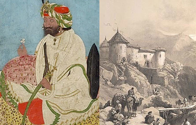 ১৮৪৬ খ্রিস্টাব্দে অমৃতসর চুক্তির পরে গুলাব সিংহকে প্রিন্সলি স্টেট জম্মু কাশ্মীরের প্রথম মহারাজা ঘোষণা করে ব্রিটিশরা। বিনিময়ে ইস্ট ইন্ডিয়া কোম্পানির কোষাগারে গুলাব সিংহকে দিতে হয় বিপুল অঙ্কের অর্থ। ব্রিটিশ ভারতের দ্বিতীয় বৃহত্তম দেশীয় রাজন্য স্টেটের প্রথম রাজা ছিলেন মহারাজা গুলাব সিংহ জামওয়াল।