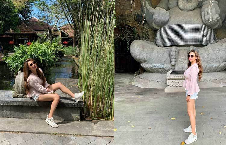 ইন্দোনেশিয়ার বালিতে ছুটি কাটানোর ছবি সোশ্যাল মিডিয়ায় পোস্ট করেছেন কৌশানি মুখোপাধ্যায়।