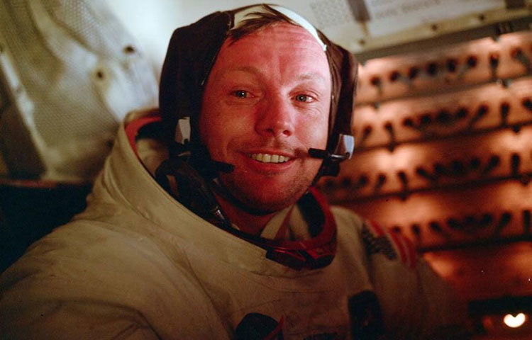 চন্দ্র অভিযানের আরও এক সতীর্থ নেইল আর্মস্ট্রং।