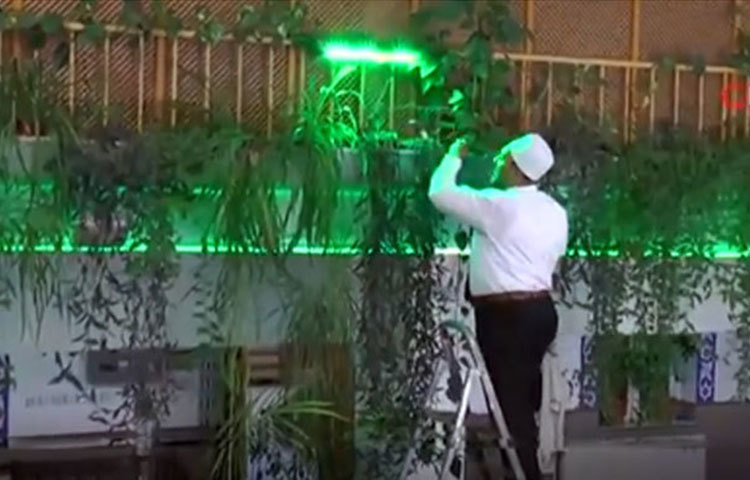 ১৯৯২ সালের এ মসজিদটির ৩০০ ফুট জায়গা নিয়ে ইমাম আহমদ আইদেমির তা শুরু করেন।