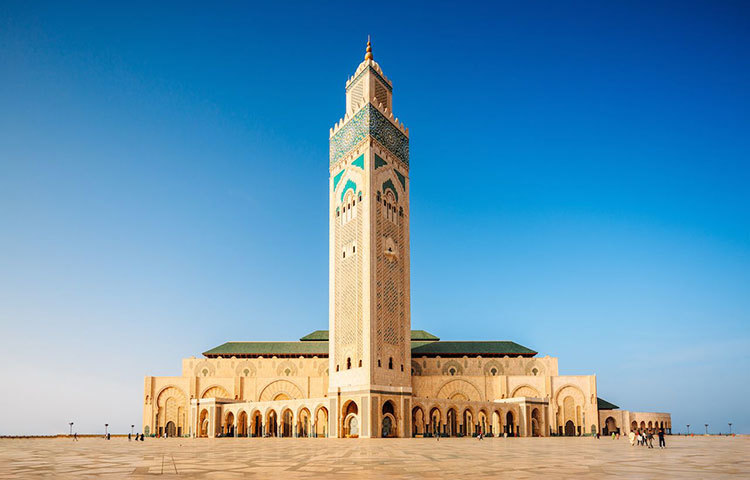 হাসান আল মসজিদ। মস্কোতে এই মসজিদটির অবস্থান।