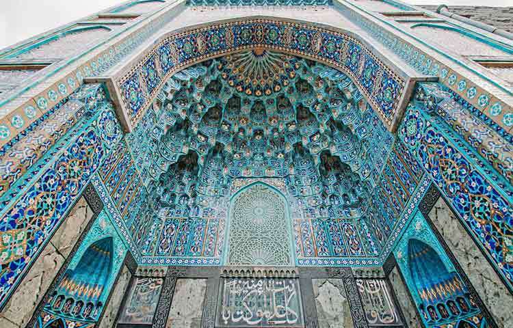 সেন্ট পিটার্সবার্গ মসজিদ। এটি রাশিয়ায় অবস্থিত।