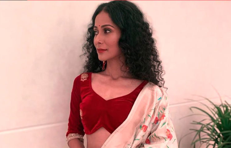 নুসরাতের রিসিপশন ঊষসী সেনগুপ্ত।