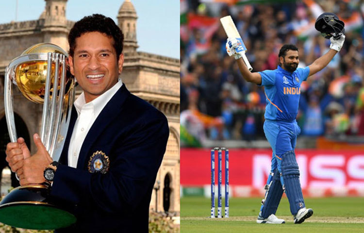 একটি বিশ্বকাপে গ্রুপ পর্বে ৯ ম্যাচে ৫৮৬ রান করেছিলেন শচীন। ৭ ম্যাচে ৫৪৪ রোহিতের। গ্রুপ পর্বে শচীনের রানকে টপকে যেতে পারেন রোহিত।