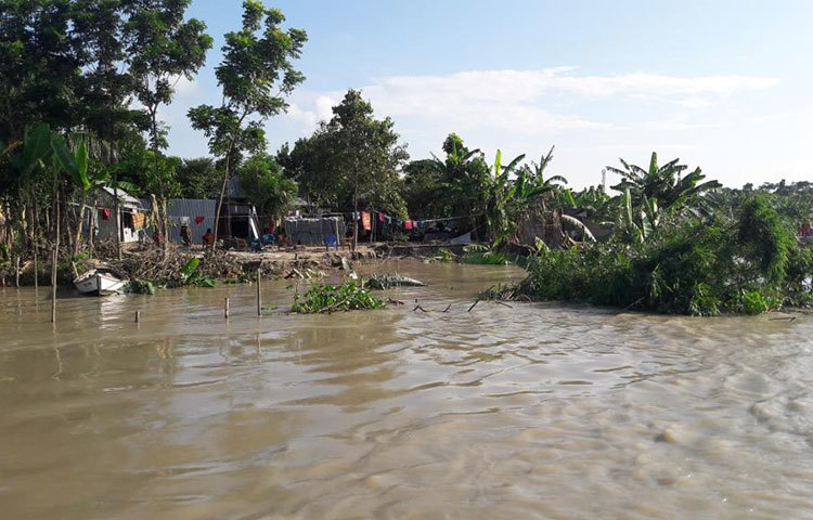 সিরাজুল বেপারী, লাইলি বেগমসহ ভাঙনে ক্ষতিগ্রস্ত অনেকেই বলেন, বাব-দাদার ভিটে মাটিতে থাকতাম। কিন্তু কয়েক দিনের ব্যবধানে ভিটে মাটি চলে গেল নদীতে। অন্যের জমিতে কোনো রকমে খেয়ে না খেয়ে থাকতে হচ্ছে। এখনো কোনো সাহায্য সহযোগিতা পাইনি। মো. ছগির হোসেন