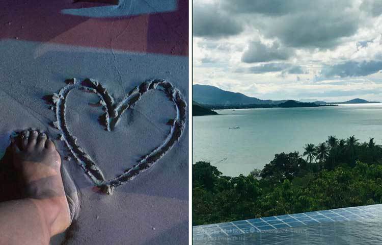 তবে শুধু স্বস্তিকা ও তার মেয়ে অন্বেষাই নন, তাদের সঙ্গে গিয়েছেন অভিনেতা সন্তু মুখোপাধ্যায়ও (স্বস্তিকার বাবা)।