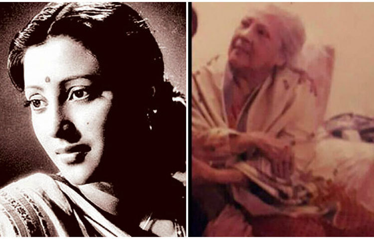 বেশকিছুদিন আগে নেট দুনিয়ায় ভাইরাল হয়েছিল মহানায়িকার এই ছবি।