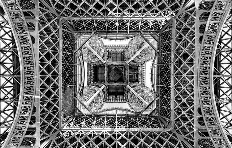 ফ্রান্সের প্যারিসের আইফেল টাওয়ার। এই চেহারাটি সত্যিাই মনোমুগ্ধকর।