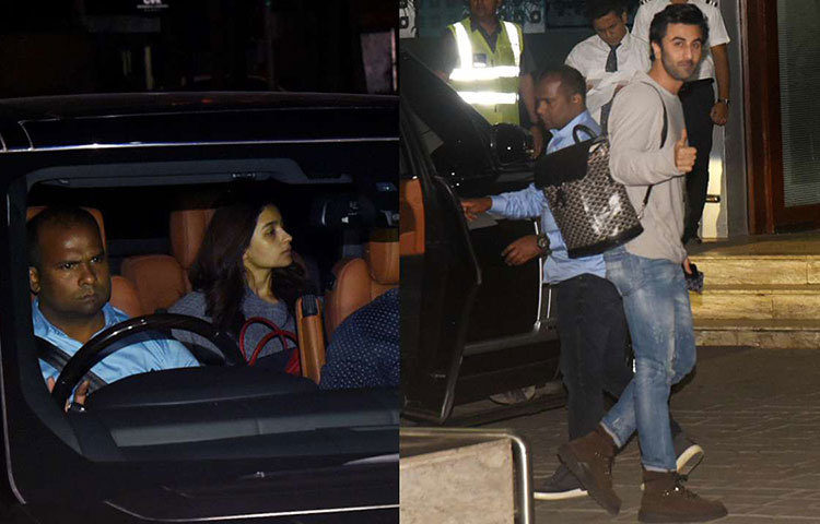 একই সঙ্গে বিমানবন্দরে পৌঁছান আলিয়া-রণবীর।