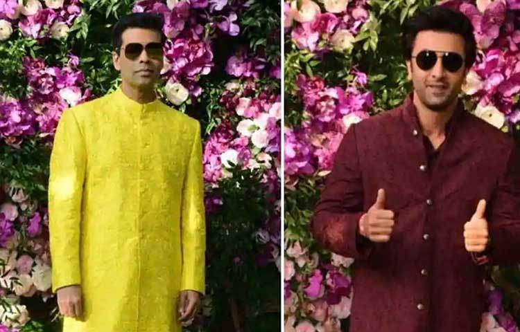 উপস্থিত ছিলেন কর্ণ জোহর ও রণবীর কাপুর।