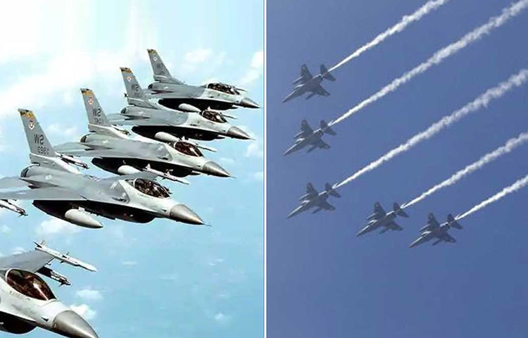 নয়াদিল্লির দাবি, পাকিস্তানের একটি বিমানকে (এফ-১৬) গুলি করে নামিয়েছে ভারতের মিগ-২১ (বাইসন)। পাকিস্তানের এফ-১৬ যুদ্ধবিমানকে গানডাউন করার সময় ‘মিসিং ইন অ্যাকশন’ হয়েছেন মিগ ২১ বাইসন যুদ্ধবিমানের চালক, জানায় পররাষ্ট্রমন্ত্রী রক্তাক্ত অভিনন্দনের বিভিন্ন ছবি ও ভিডিও সংবাদমাধ্যম ও সোশ্যাল মিডিয়ায় প্রচার করে পাকিস্তান।