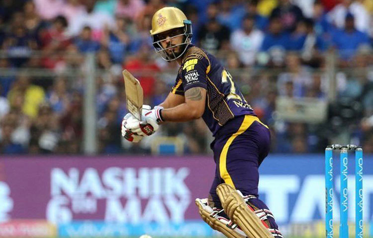 নারাইনের আঙুলে চোট লাগায় এদিন ওপেন করতে পারেননি। তার জায়গায় ওপেন করতে নামানো হয় নীতীশ রানাকে। সেই সিদ্ধান্তেও ভুল ছিল না। ৪৭ বলে ৬৮ রান করেন তিনি এদিন।