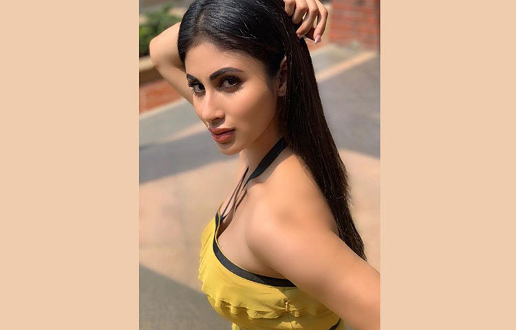 শীতের ছুটিতে দুবাইয়ে গিয়েছিলেন বলিউড অভিনেত্রী মৌনী রায়।