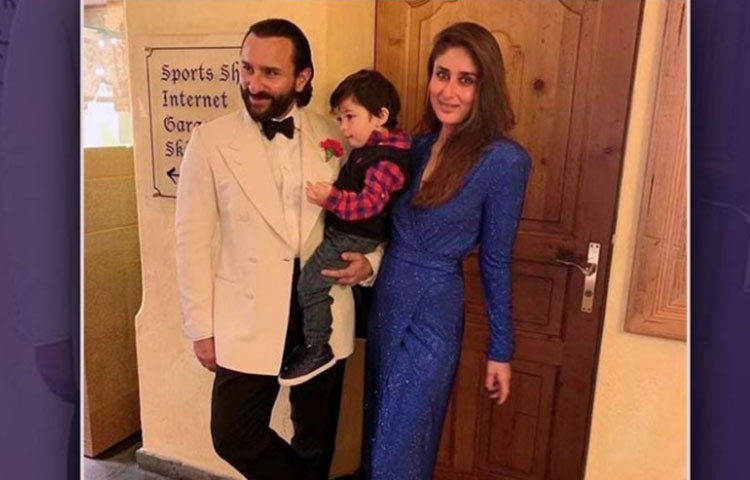 তৈমুরকে নিয়ে সেফ ও কারিনাও ছুটি কাটাচ্ছেন নতুন বছরে।