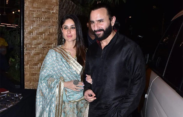 সাইফ আলি খান ও কারিনা কাপুর খান।