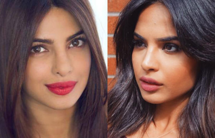 কানাডিয়ান ব্লগার নভপ্রীত বাঙ্গার মুখের গড়নও কিছুটা প্রিয়াঙ্কার মতো।