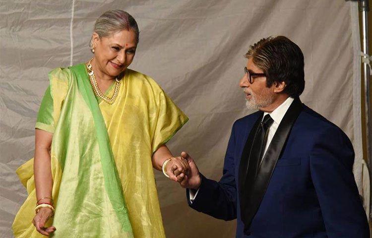 অমিতাভ বচ্চন ও জয়া বচ্চন।