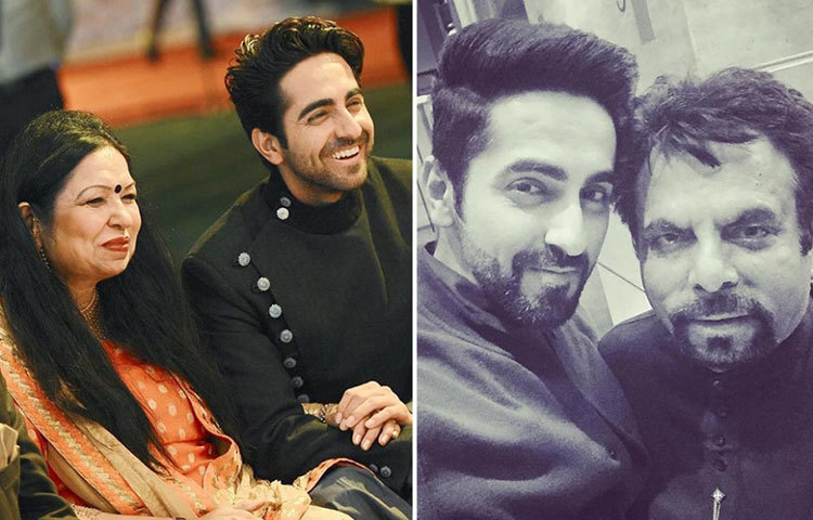 আয়ুষ্মান খুরানা : বাবা পি খুরানা জ্যোতিষশাস্ত্রবিদ। এই বিষয়ে তার লেখা বেশ কিছু বইও রয়েছে। মা, অনিতা হলেন হোমমেকার।