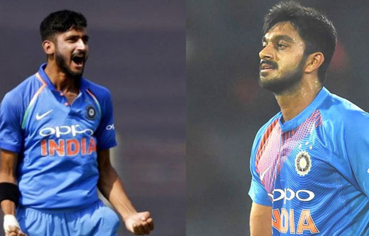 খলিল আহমেদ অথবা থাকবেন বিজয় শঙ্কর।