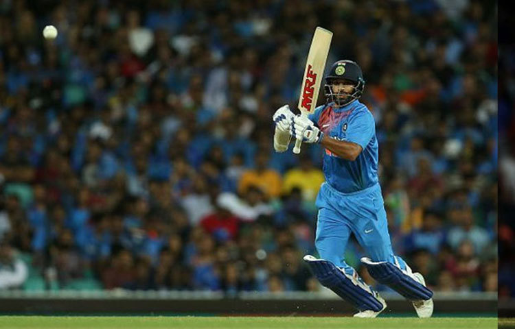 শিখর ধাওয়ান।