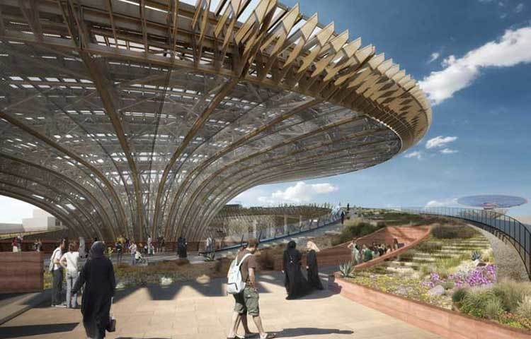 দুবাই এক্সপোতে ২০২০ সালে এমন প্যাভেলিয়ন নির্মিত হবে।