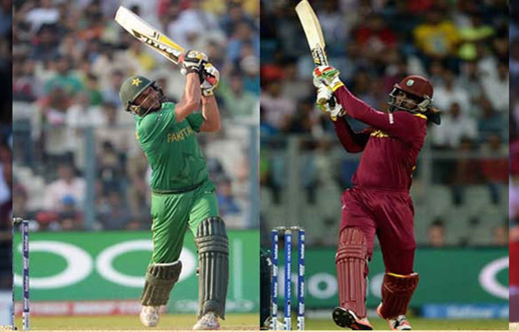 ৫২৪টি আন্তর্জাতিক ম্যাচে ৪৭৬টি ছক্কা মারেন পাকিস্তানের শাহিদ আফ্রিদি। ৪৪৪টি আন্তর্জাতিক ম্যাচে ৪৮১টি ছক্কা হাঁকিয়েছেন গেইল।