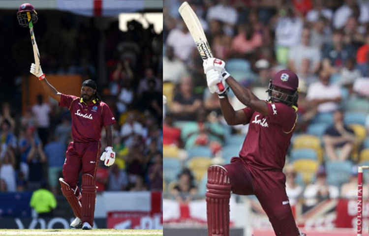 একদিনের ক্রিকেটে ২৮০টি, টি-টোয়েন্টিতে ১০৩টি এবং টেস্টে ৯৮টি ছয় মেরেছেন গেইল।