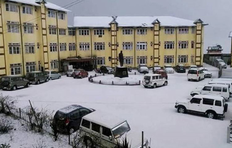 ২০১৮ সালের শেষে সত্যিই মনোরম হয়ে উঠল শৈলশহর।