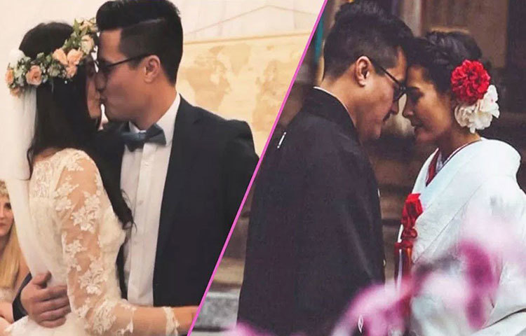 ক্যালিফোর্নিয়ার এক দম্পতি অন্তত ১২ বার করেছেন। কেঞ্জি ও টেলর তানিগুচি প্রথমবার বিয়ে করেন ক্যালিফোর্নিয়ায়।