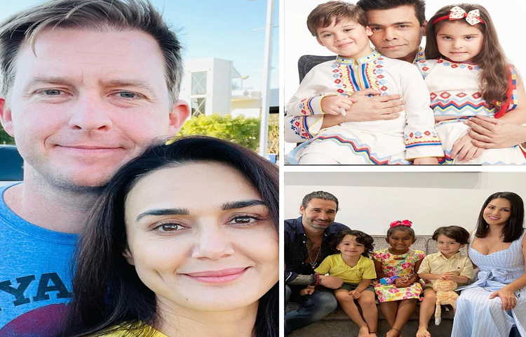 সম্প্রতি সারোগেসির মাধ্যমে যমজ সন্তানের মা হয়েছেন প্রীতি জিনতা। স্বামী জেন গুডএনাফের সঙ্গে দুই সন্তান জিয়া ও জয়ের মা হয়েছেন নায়িকা। তবে বলিউডে এই প্রথম নয়, যমজ সন্তানের অভিভাবক হয়েছেন অনেক সেলিব্রিটিই। ছবি: সংগৃহীত