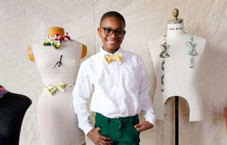 ছোটবেলায় বো টাই কিনতে গিয়ে পছন্দ হত না তার। দাদীর কাছ থেকে টাই বানানো শিখে নিজেই খুলে ফেলে একটি সংস্থা। এখন সে প্রায় ৯ কোটি ৩৮ লাখ টাকার মালিক।